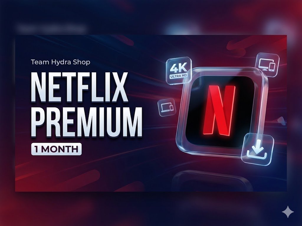 Netflix Premium – 1 Month Official Subscription (Personal Email Activation)
